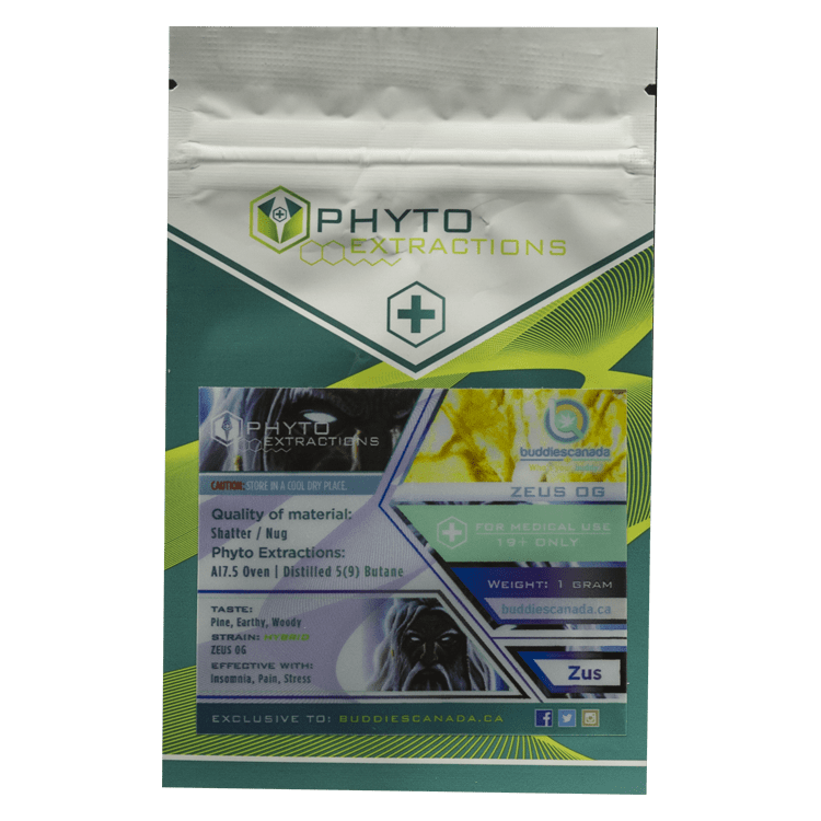 Phyto – Zeus OG – 1g or 7g | The High Club Canada Phyto – Zeus OG – 1g or 7g | The High Club Canada