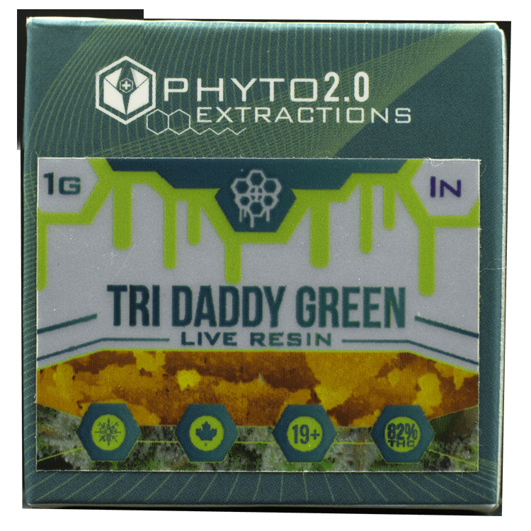 Phyto Extractions – Live Resin – Tri Daddy Green | The High Club Canada Phyto Extractions – Live Resin – Tri Daddy Green | The High Club Canada