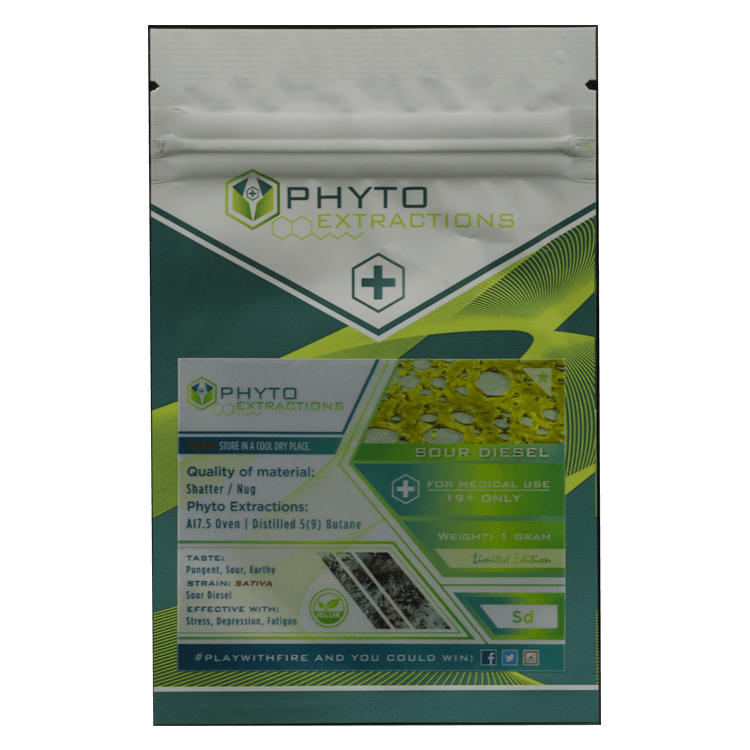 Phyto – Sour Diesel – 1g or 7g | The High Club Canada Phyto – Sour Diesel – 1g or 7g | The High Club Canada