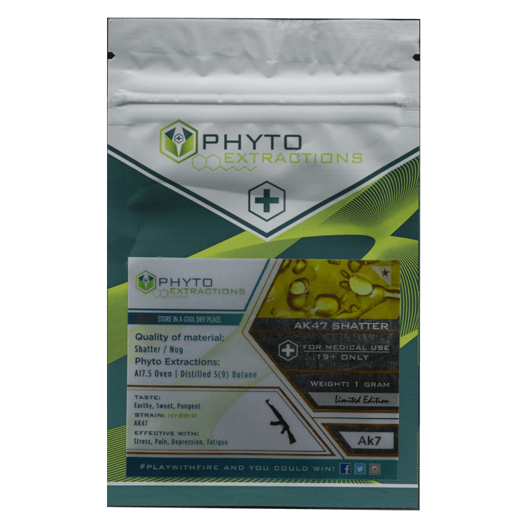 Phyto – AK47 Shatter – 1g or 7g | The High Club Canada Phyto – AK47 Shatter – 1g or 7g | The High Club Canada