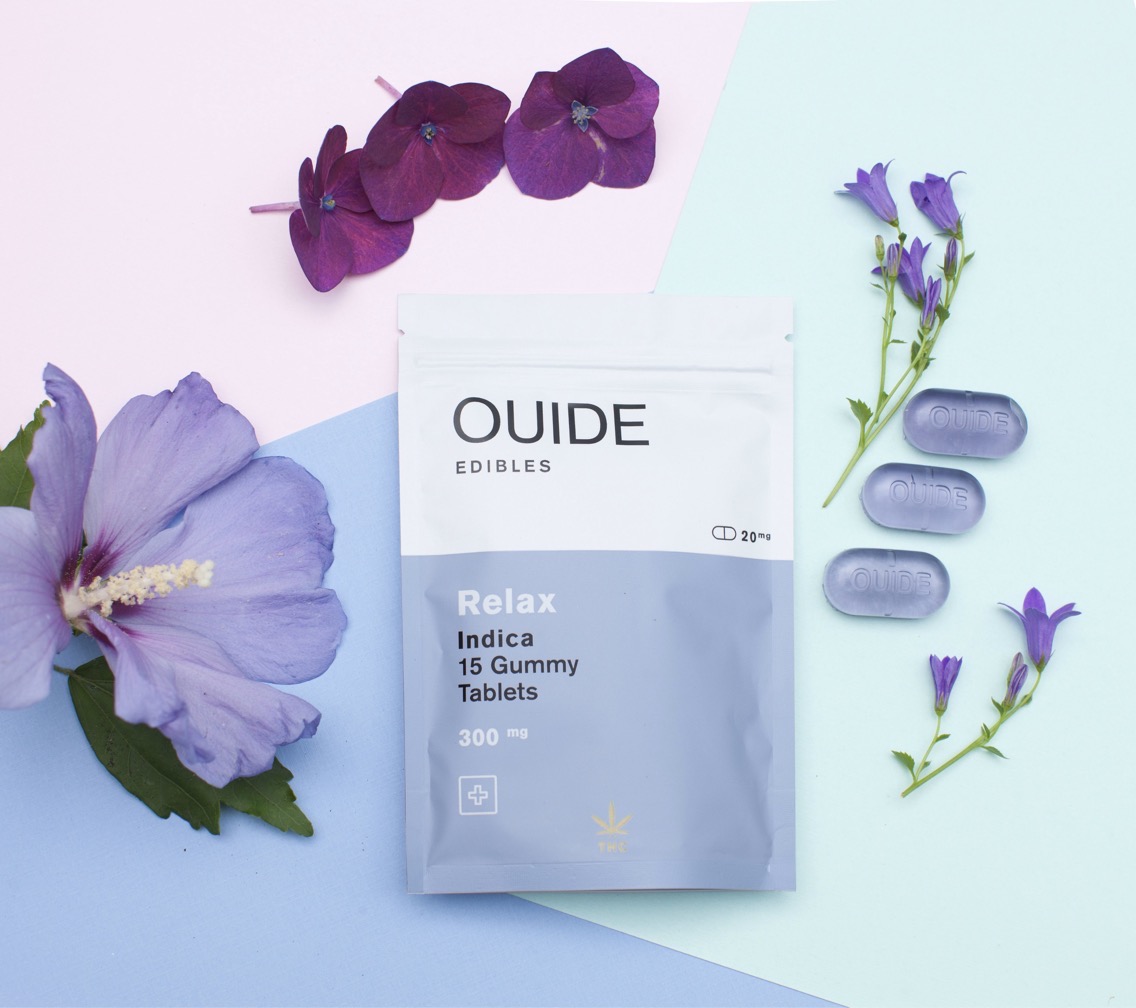 Ouide Edibles – Relax – Indica Gummies 300mg | The High Club Canada Ouide Edibles – Relax – Indica Gummies 300mg | The High Club Canada