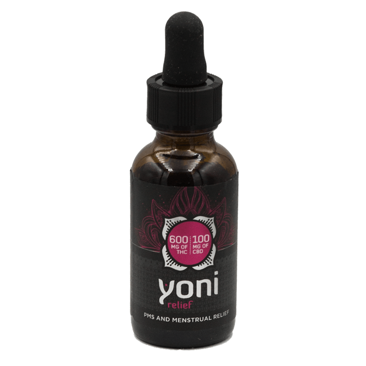 Yoni – PMS And Menstrual Relief Tincture 600mg THC/ 100mg CBD | The High Club Canada Yoni – PMS And Menstrual Relief Tincture 600mg THC/ 100mg CBD | The High Club Canada