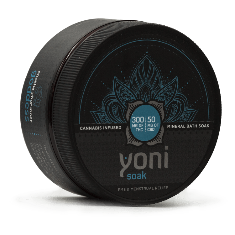 Yoni – Soak – Mineral Bath Soak – 300mg THC/ 50mg CBD | The High Club Canada Yoni – Soak – Mineral Bath Soak – 300mg THC/ 50mg CBD | The High Club Canada