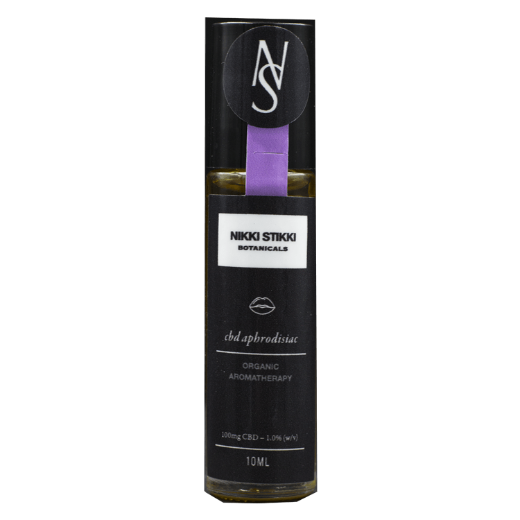 Nikki Stikki Botanicals – Organic Aromatherapy – CBD Aphrodisiac Roller 100mg CBD | The High Club Canada Nikki Stikki Botanicals – Organic Aromatherapy – CBD Aphrodisiac Roller 100mg CBD | The High Club Canada