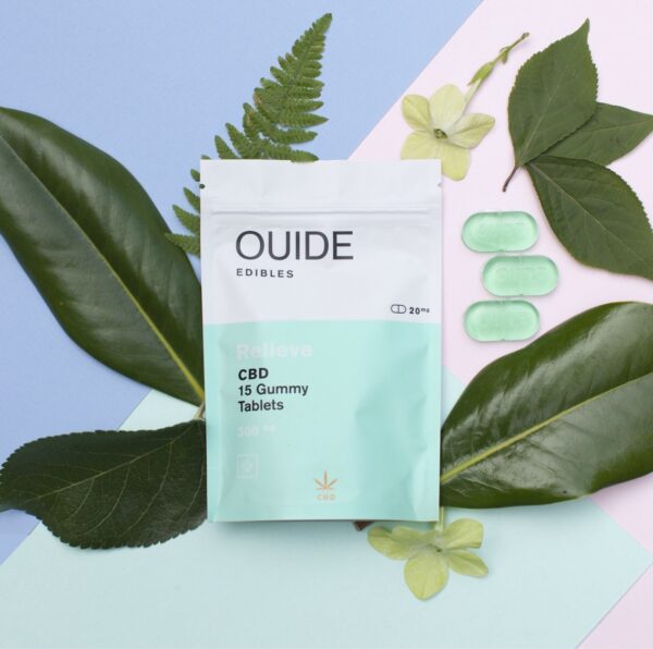 Ouide Edibles – Relieve – CBD gummies 300mg | The High Club Canada