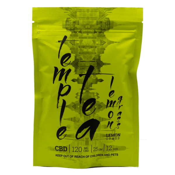 Temple Tea – Lemongrass CBD Tea – 120mg | The High Club Canada