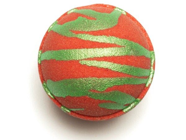 Nikki Stikki Botanicals – CBD Bath Bomb – Christmas Spirit Bomb (red/green) – 300mg CBD | The High Club Canada