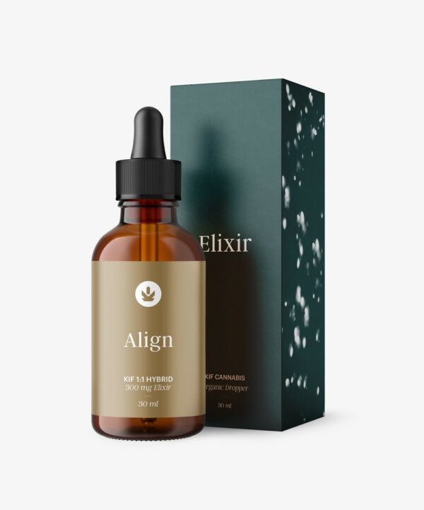 Kif Life – Align – 1:1 THC/CBD Elixir – 300mg | The High Club Canada Kif Life – Align – 1:1 THC/CBD Elixir – 300mg | The High Club Canada