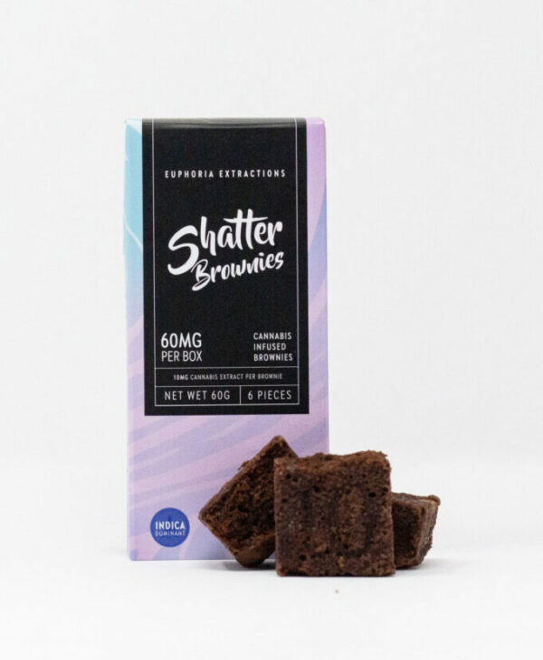 Euphoria Extractions – Shatter Brownies (Indica) | The High Club Canada Euphoria Extractions – Shatter Brownies (Indica) | The High Club Canada