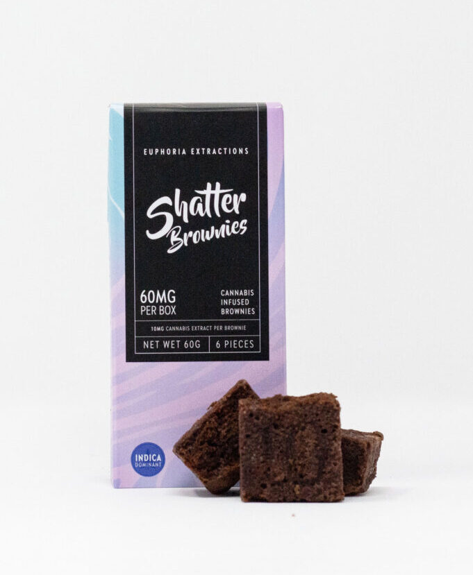 Euphoria Extractions – Shatter Brownies (Indica) | The High Club Canada Euphoria Extractions – Shatter Brownies (Indica) | The High Club Canada