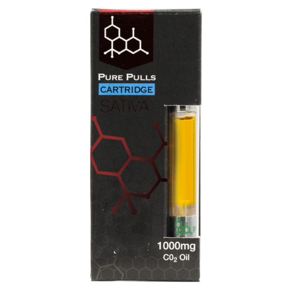 Pure Pulls – CO2 Oil Refill Cart – Sativa 1ml | The High Club Canada