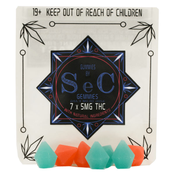 SEC – Gemmies – 35mg THC | The High Club Canada