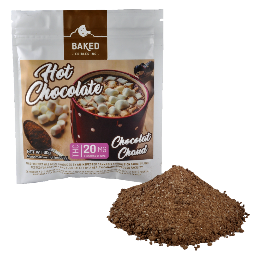 Baked Edibles – Hot Chocolate 20mg THC | The High Club Canada Baked Edibles – Hot Chocolate 20mg THC | The High Club Canada