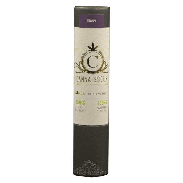 Cannaisseur – Disposable THC Distillate Pen – Grape 0.3ml | The High Club Canada Cannaisseur – Disposable THC Distillate Pen – Grape 0.3ml | The High Club Canada
