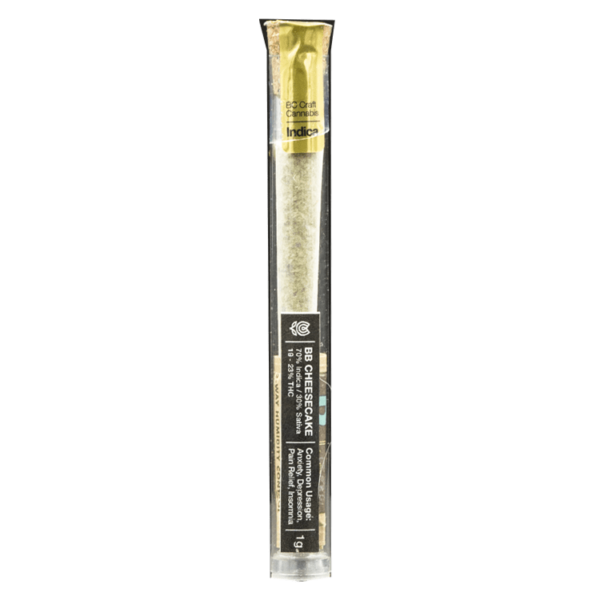 Flowerpwr – Pre-Roll – BB Cheesecake – 1g | The High Club Canada