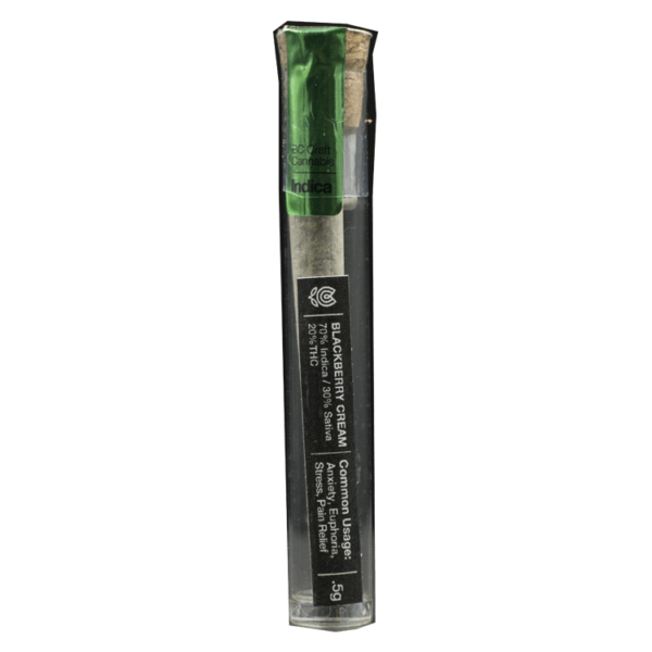 Flowerpwr – Pre-Roll – Blackberry Cream – 1g | The High Club Canada