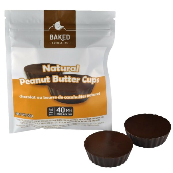 Baked Edibles – Chocolate Mini Peanut Butter Cups 40mg THC | The High Club Canada Baked Edibles – Chocolate Mini Peanut Butter Cups 40mg THC | The High Club Canada