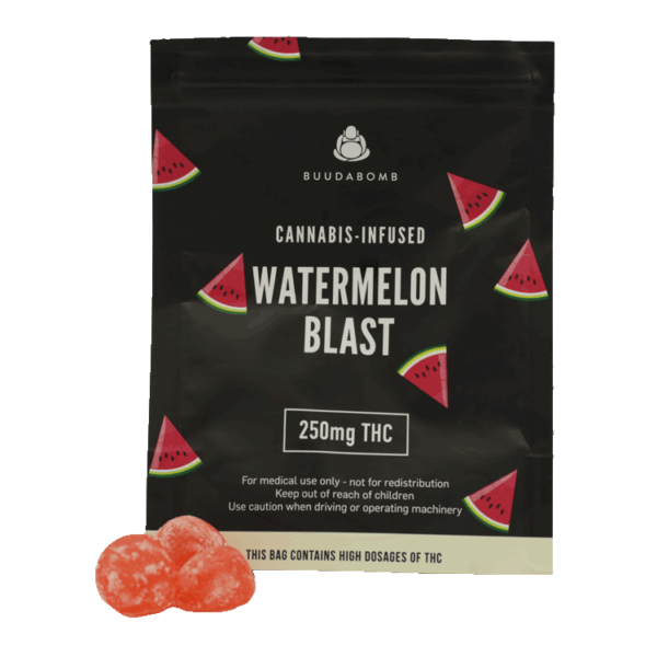 Buudabomb – Watermelon Blast – 250mg | The High Club Canada