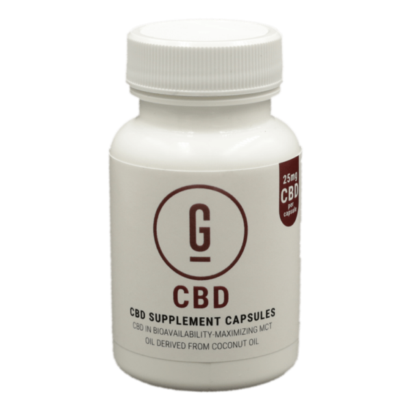 CBD Capsules – 25mg | The High Club Canada