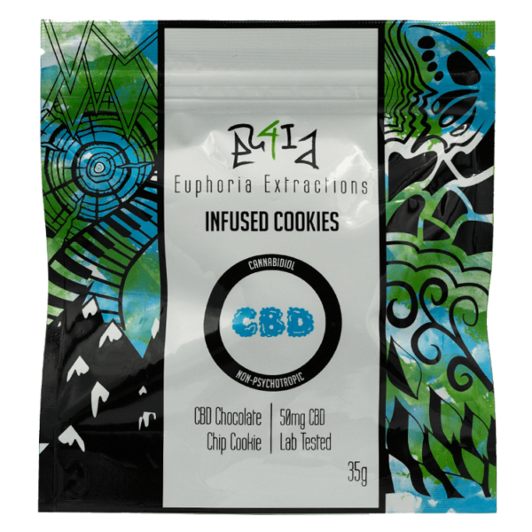 Euphoria Extractions – CBD Cookie – 50mg | The High Club Canada