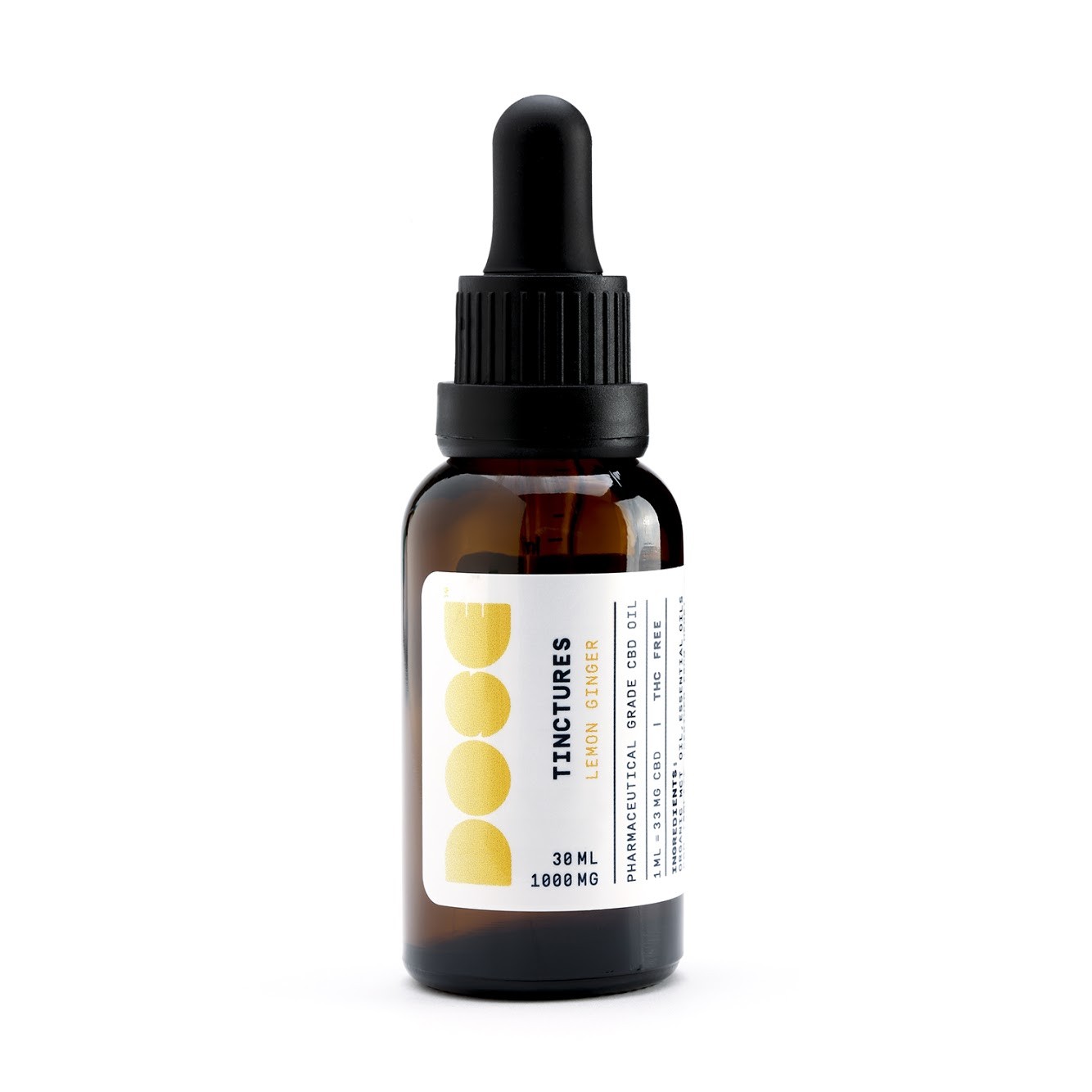 Dose – CBD Tinctures – Lemon Ginger – 1000mg CBD | The High Club Canada Dose – CBD Tinctures – Lemon Ginger – 1000mg CBD | The High Club Canada