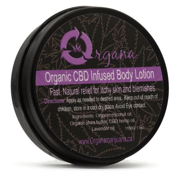 Organa – Organic CBD Infused Body Lotion | The High Club Canada