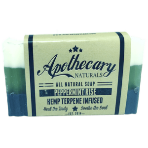 Apothecary Naturals – Body Soap – Peppermint Rise 100g | The High Club Canada