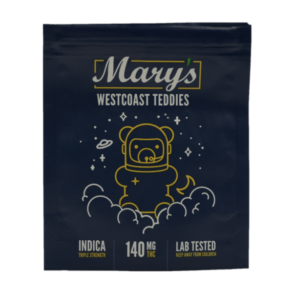 Mary’s Medibles – Westcoast Teddies – Triple Strength – 140mg | The High Club Canada