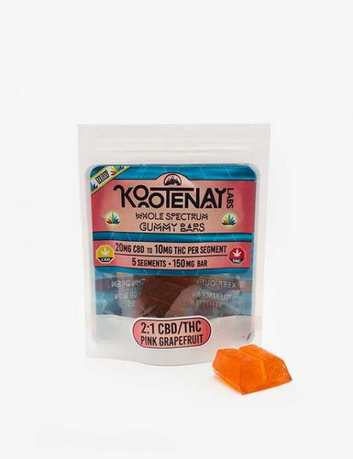 Kootenay Labs – 5 Segment Bar – Pink Grapefruit (20mgCBD/10mgTHC) – 150mg | The High Club Canada Kootenay Labs – 5 Segment Bar – Pink Grapefruit (20mgCBD/10mgTHC) – 150mg | The High Club Canada
