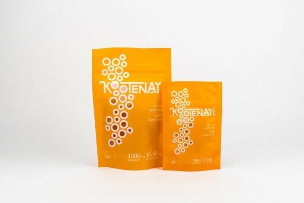 Kootenay Labs – 1:1 Gummies – Tangerine – 1000mg | The High Club Canada