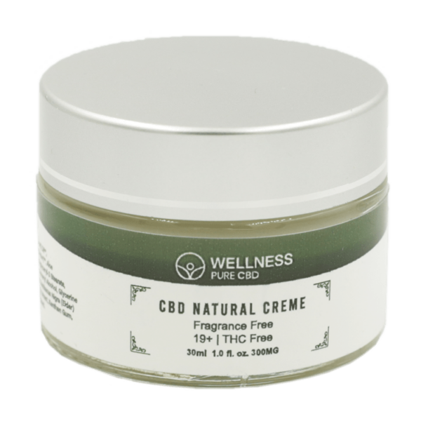 Wellness Pure CBD – Natural Creme – 500mg | The High Club Canada