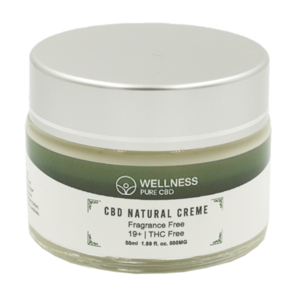 Wellness Pure CBD – Natural Creme – 500mg | The High Club Canada