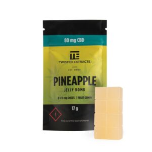 Twisted Extracts – Pineapple Jelly Bombs – CBD | The High Club Canada