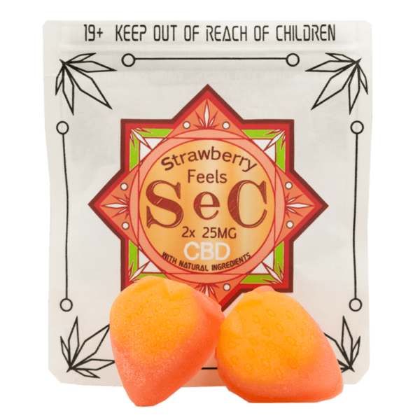 SEC – Strawberry Feels CBD – 50mg | The High Club Canada