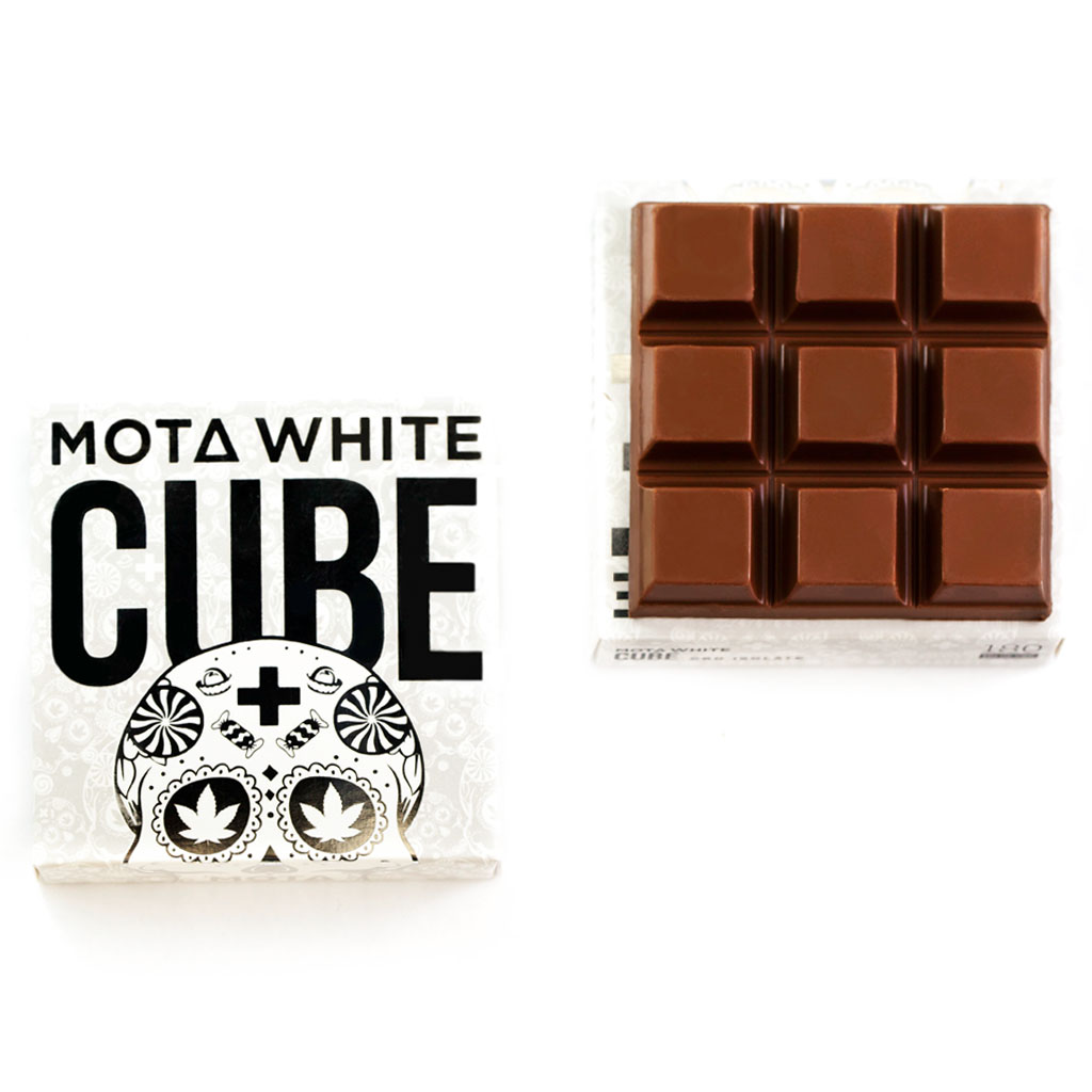 MOTA White Cube – 180mg CBD Milk Chocolate Cube | The High Club Canada MOTA White Cube – 180mg CBD Milk Chocolate Cube | The High Club Canada