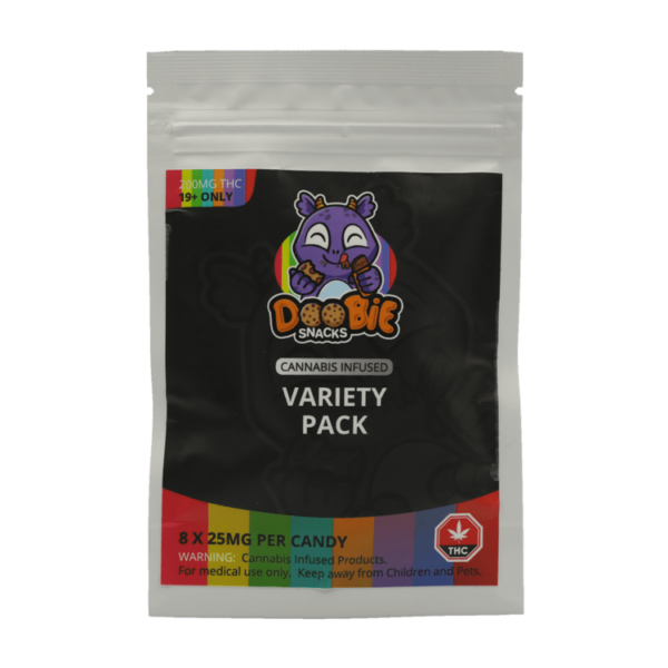 Doobie Snacks – CBD Sour Gummy Bears – 150mg CBD | The High Club Canada