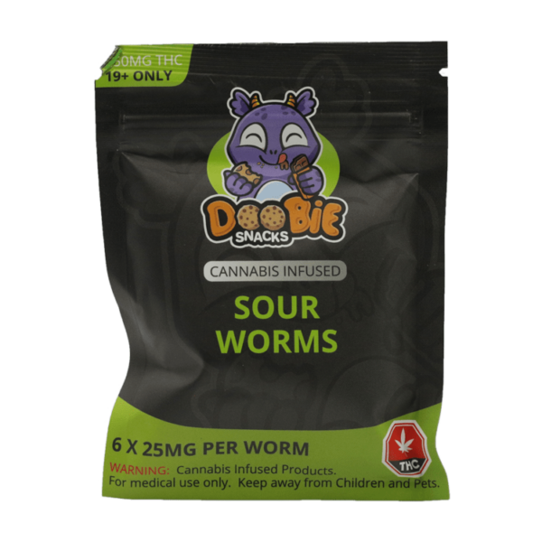 Doobie Snacks – CBD Sour Gummy Bears – 150mg CBD | The High Club Canada Doobie Snacks – CBD Sour Gummy Bears – 150mg CBD | The High Club Canada