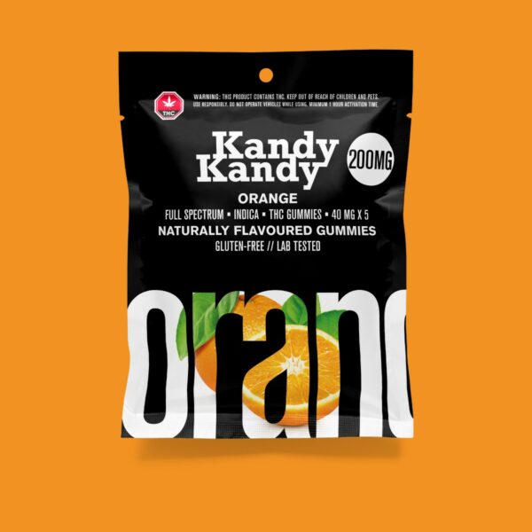 Kandy Kandy – Orange Gummies | The High Club Canada