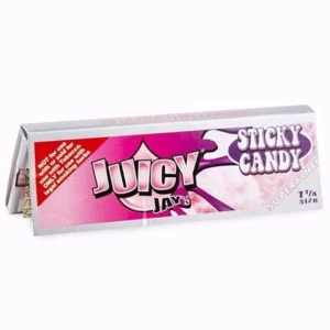 Juicy Jay’s – Superfine Hemp Papers (1.25 Inch) – Sticky Candy | The High Club Canada