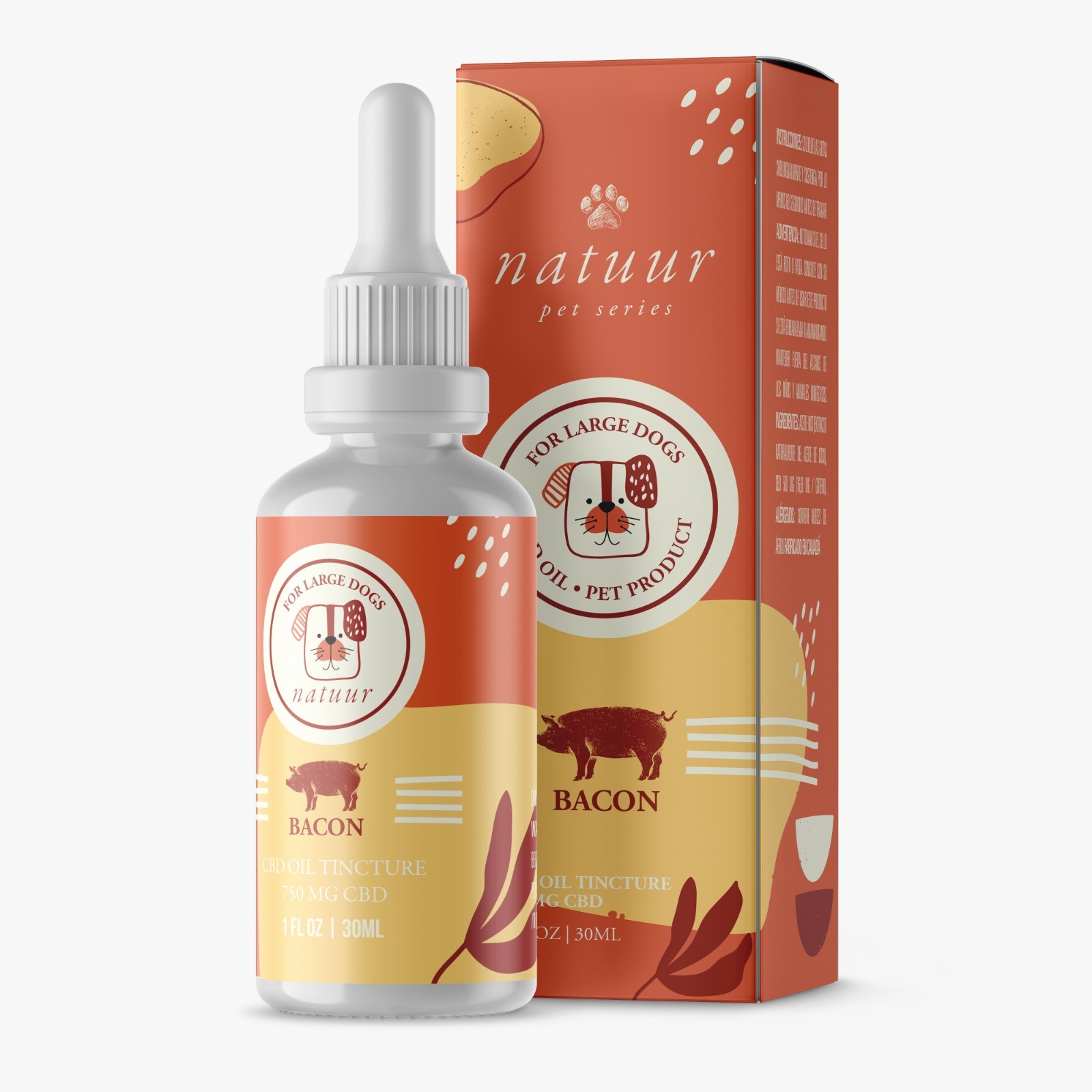 Natuur – Pet Series – CBD Oil For Small Dogs – Bacon Flavour – 125mg | The High Club Canada Natuur – Pet Series – CBD Oil For Small Dogs – Bacon Flavour – 125mg | The High Club Canada