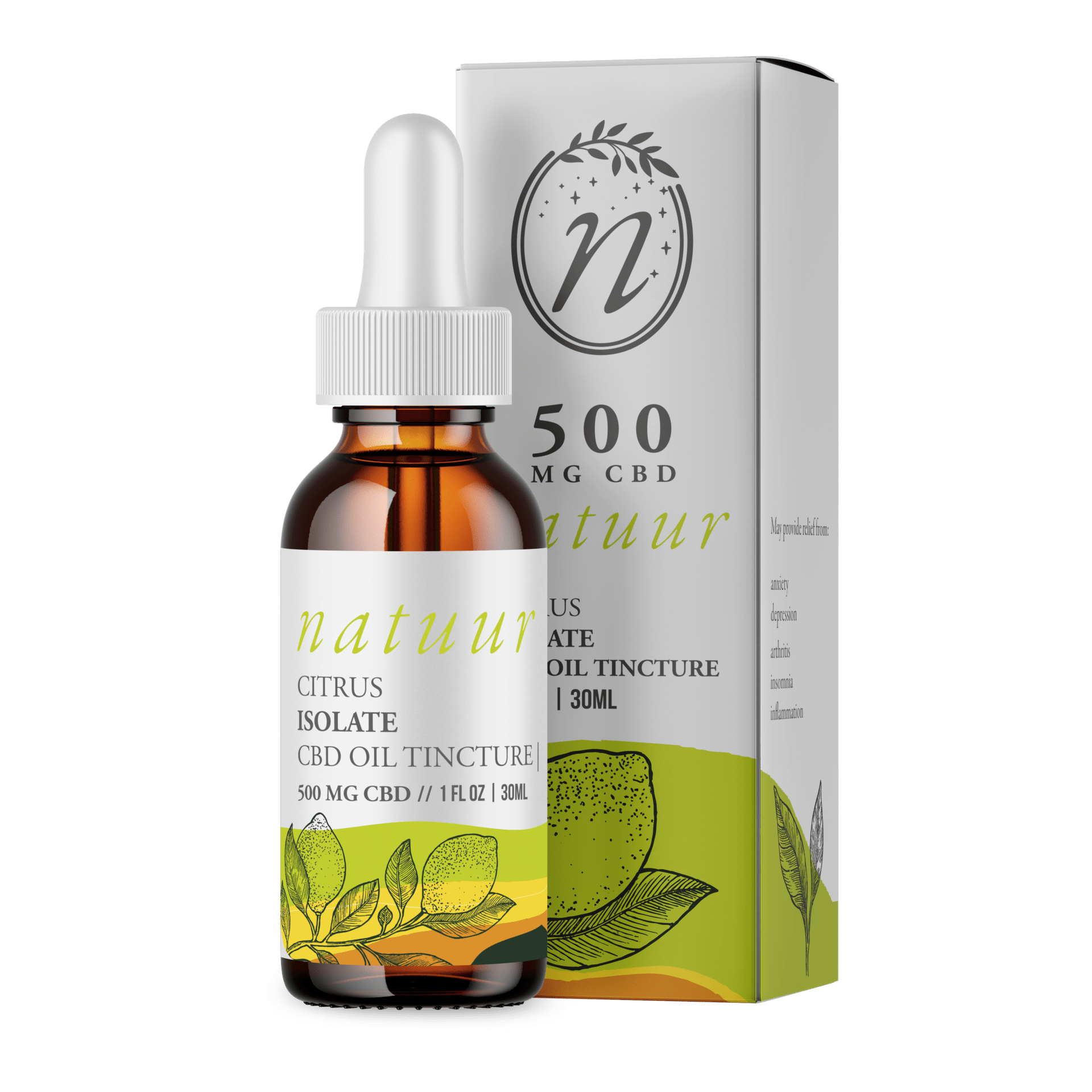 Natuur – Full Spectrum CBD Oil Tincture – Lemon Ginger – 1000mg | The High Club Canada Natuur – Full Spectrum CBD Oil Tincture – Lemon Ginger – 1000mg | The High Club Canada