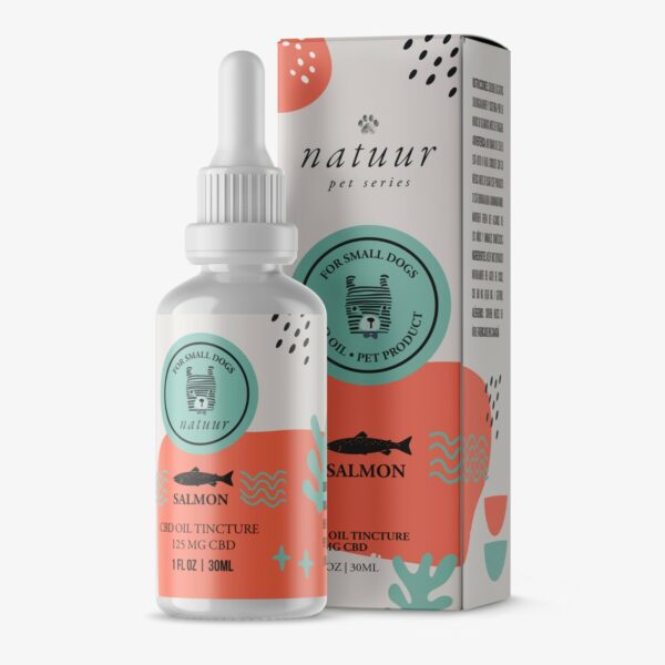 Natuur – Pet Series – CBD Oil For Small Dogs – Bacon Flavour – 125mg | The High Club Canada