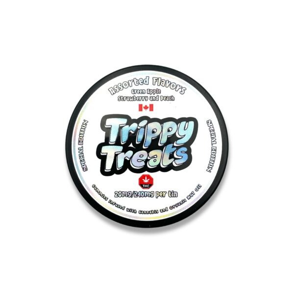 Trippy Treats – Assorted Flavour Gummies – 400mg THC | The High Club Canada
