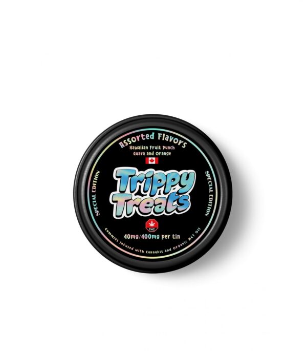 Trippy Treats – Assorted Flavour Gummies – 400mg THC | The High Club Canada