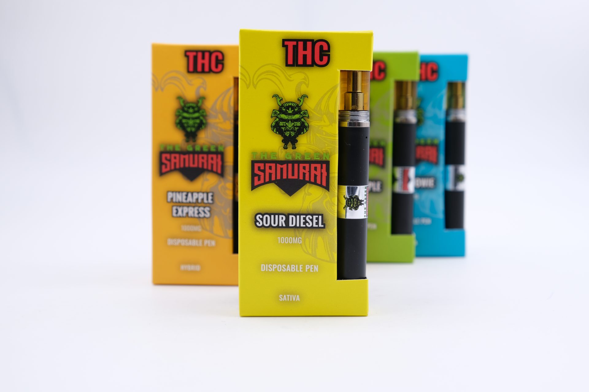 Green Samurai – Disposable Vapes – Sativa – 1ml | The High Club Canada Green Samurai – Disposable Vapes – Sativa – 1ml | The High Club Canada