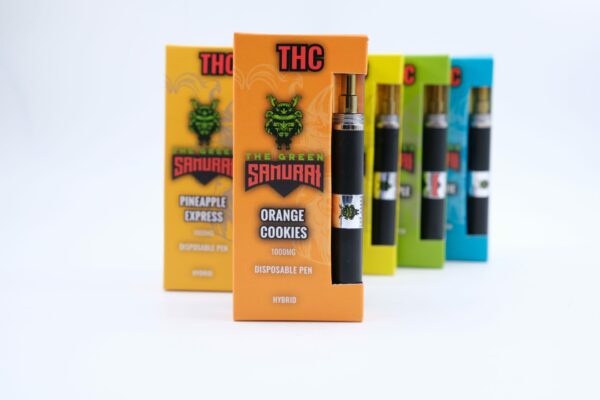 Green Samurai – Disposable Vapes – Sativa – 1ml | The High Club Canada
