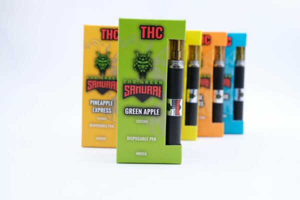Green Samurai – Disposable Vapes – Sativa – 1ml | The High Club Canada Green Samurai – Disposable Vapes – Sativa – 1ml | The High Club Canada