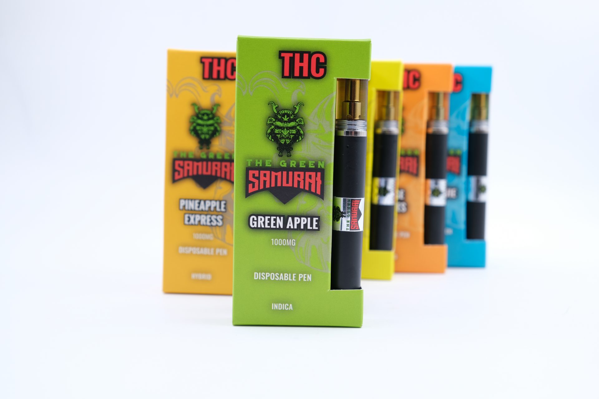 Green Samurai – Disposable Vapes – Sativa – 1ml | The High Club Canada Green Samurai – Disposable Vapes – Sativa – 1ml | The High Club Canada