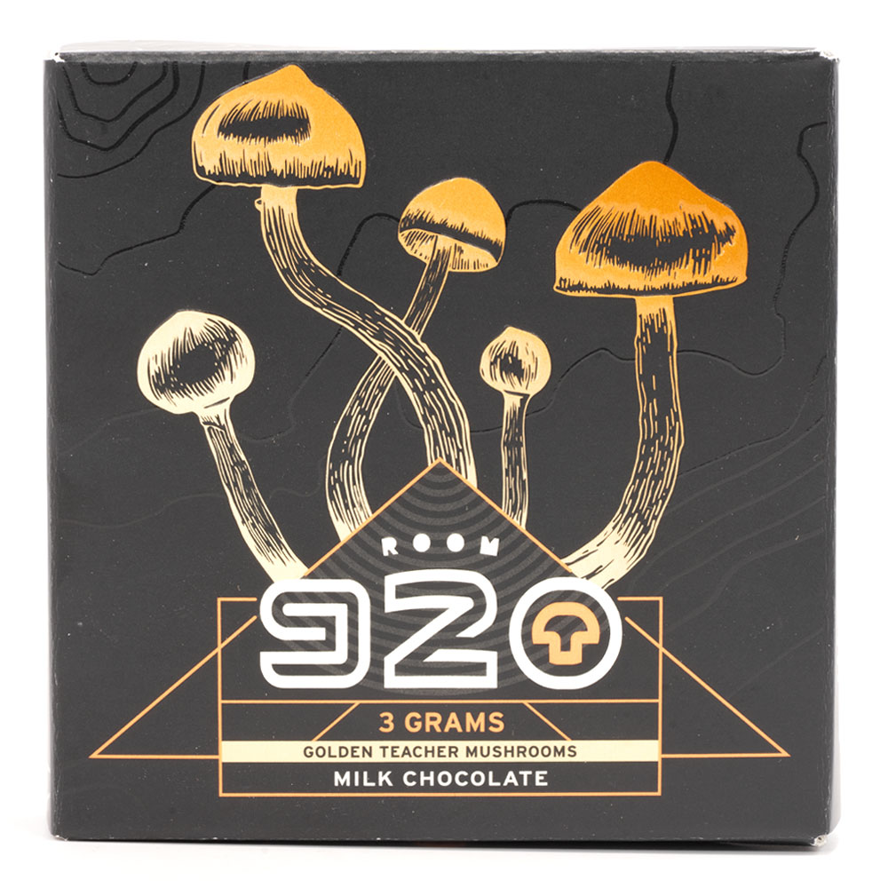 Room 920 – Mushroom Chocolate Bar – Milk Chocolate – 3 Grams | The High Club Canada Room 920 – Mushroom Chocolate Bar – Milk Chocolate – 3 Grams | The High Club Canada