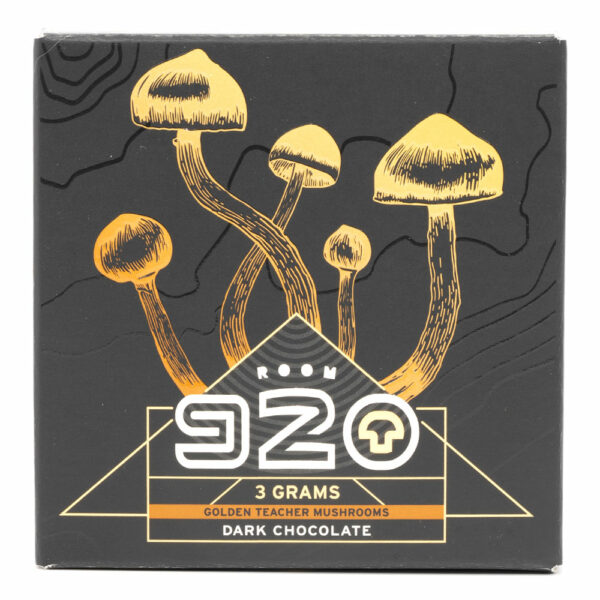 Room 920 – Mushroom Chocolate Bar – Dark Chocolate – 3 Grams | The High Club Canada Room 920 – Mushroom Chocolate Bar – Dark Chocolate – 3 Grams | The High Club Canada